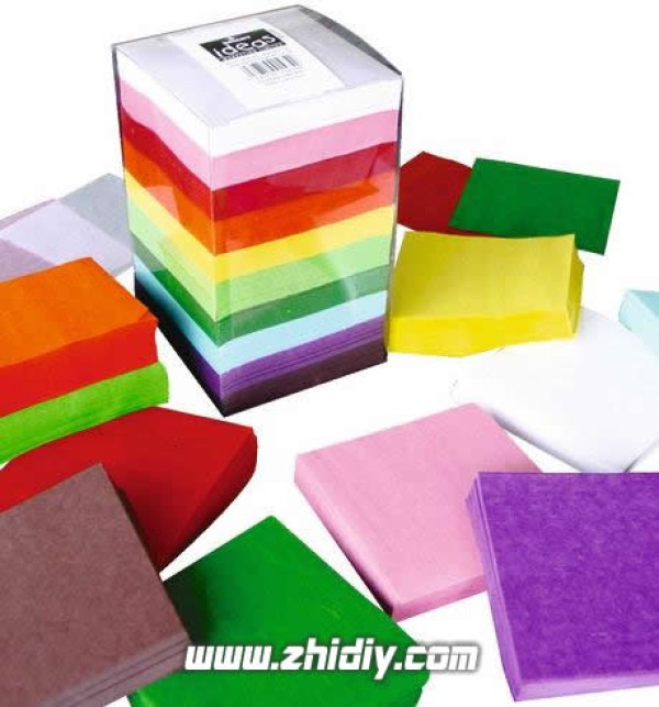 Tissue paper - handmade paper craft materials