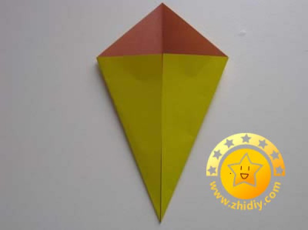 Simple origami chicken drawing tutorial