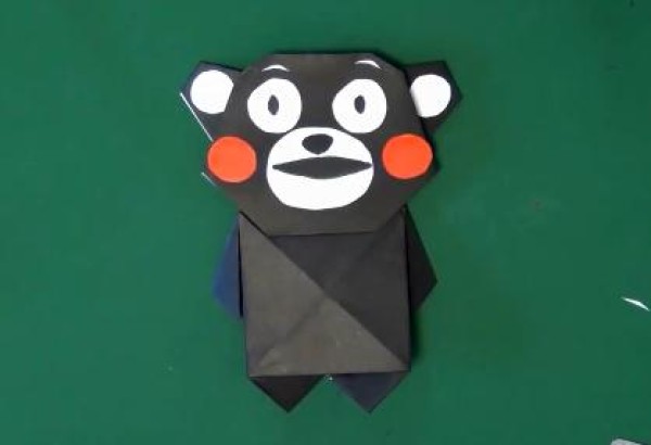 Kumamon Origami Encyclopedia - Super Simple Origami Kumamon Video Tutorial