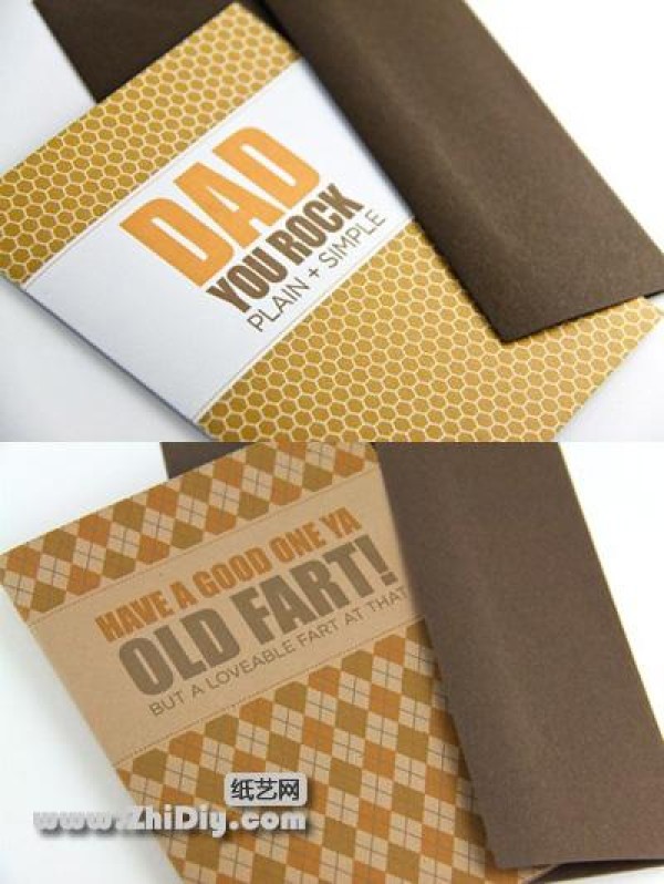 Fathers Day Paper Craft Cards