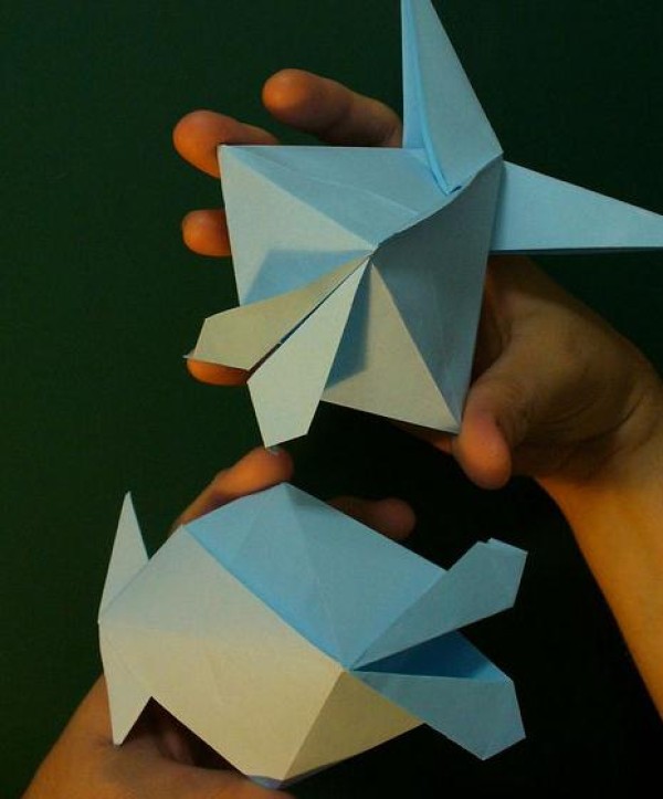 Origami fish tutorial - Ching-Yu Hung