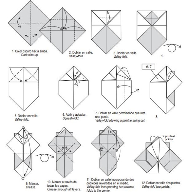 Origami Panda Drawing Tutorial [Animal Origami Atlas]