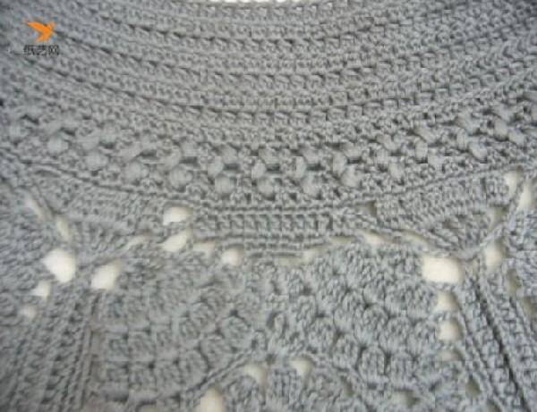 Korean style vest hand knitting tutorial pattern picture