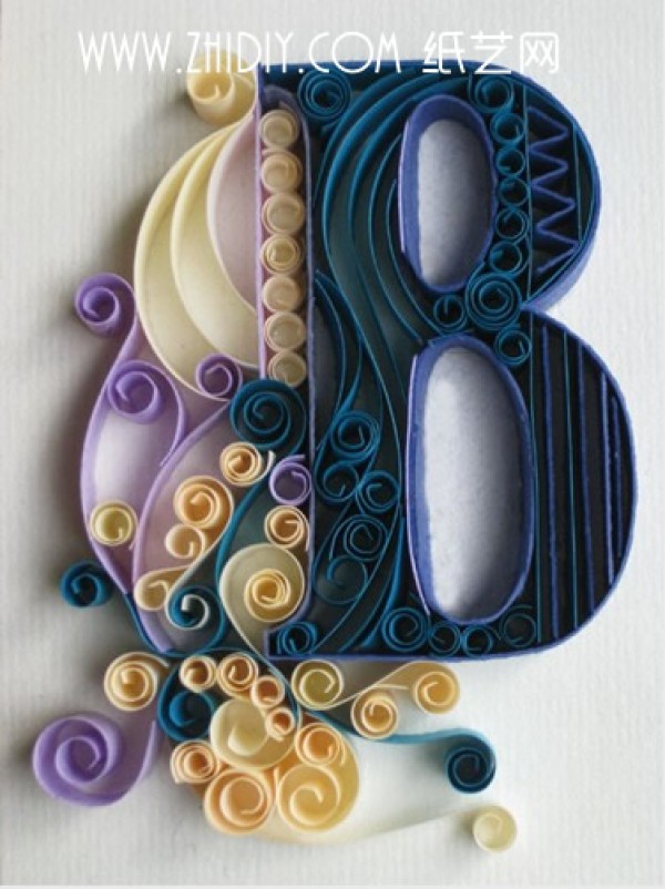 Sabeena Karnik’s quilled paper letter works