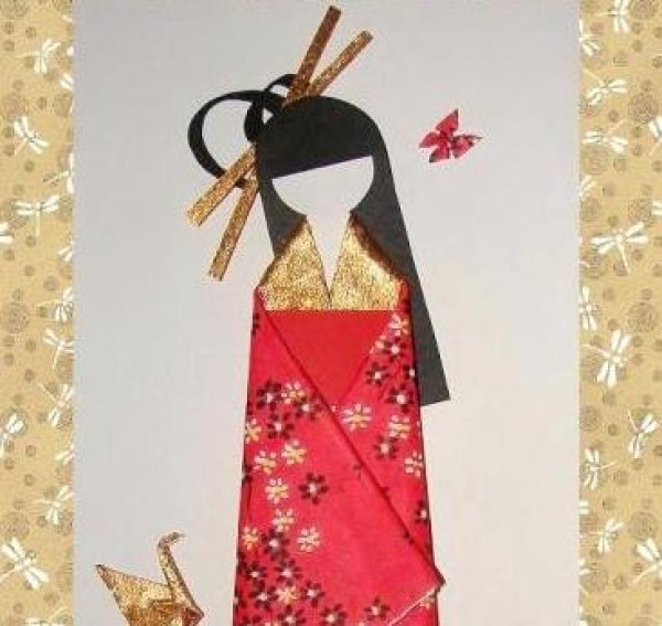 Paper art doll making tutorial