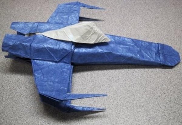 Chi-Wing Fighter Origami Tutorial—Wayne Ko