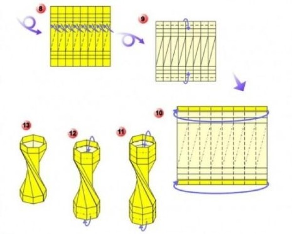 Origami Hourglass Origami Drawing Tutorial [Origami Atlas]