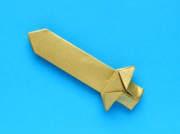 Origami Sword Origami Illustrated Tutorial