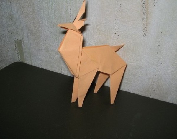 Christmas Reindeer Origami Tutorial