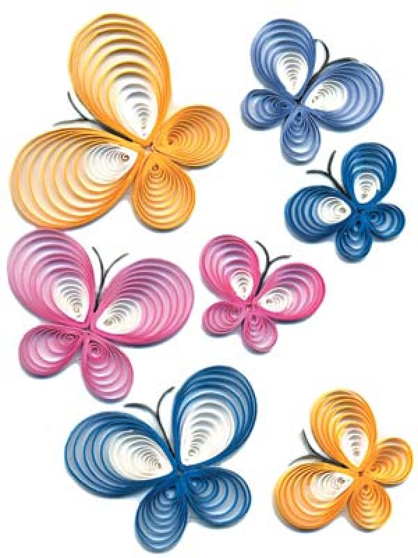 Appreciation of paper quilling works [can be used as a reference for paper quilling production]