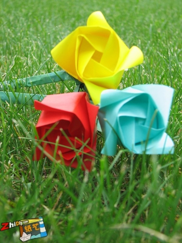 Appreciation of exquisite origami bouquets