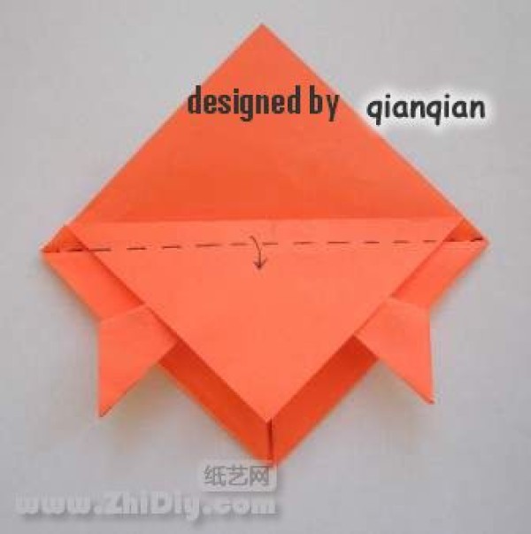 qianqian origami goldfish tutorial [actual picture]