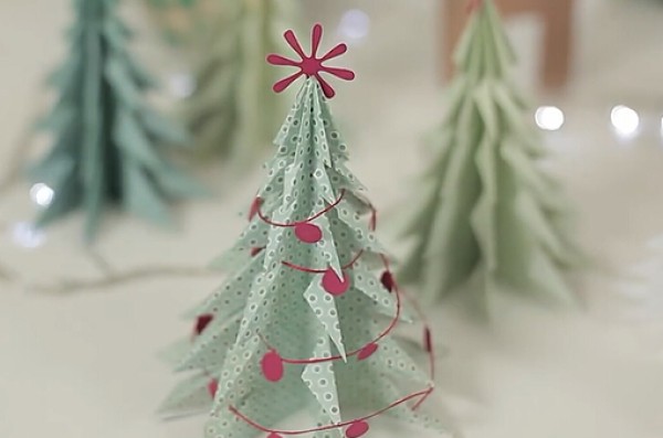 How to make a simple and cute handmade Christmas tree quickly