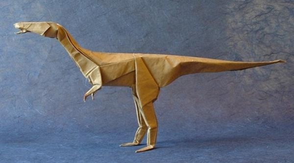 Tetsushi Kamiya’s Origami Dinosaur Origami Illustrated Tutorial