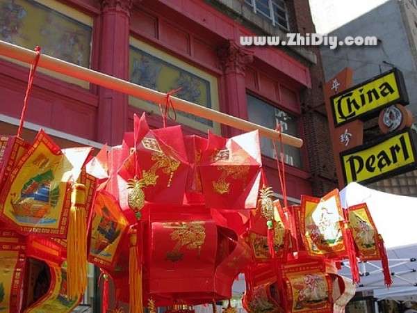 Chinese rice paper lanterns