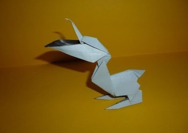 Origami Encyclopedia - Origami Pelican Handmade Origami Video Tutorial