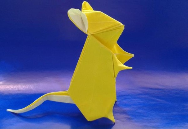 Origami Tutorial - Little Mouse Origami Video Tutorial