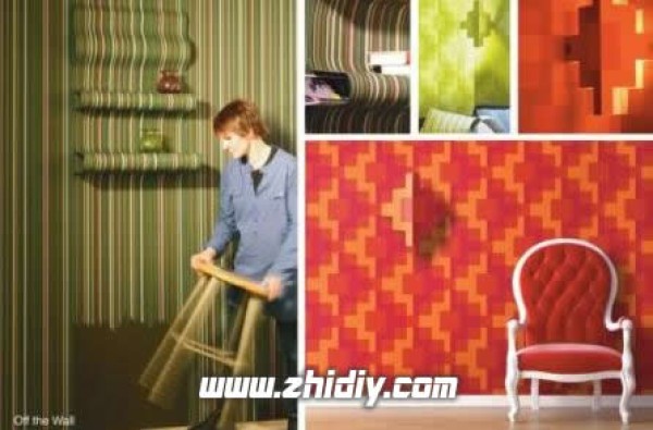 3D Vision Interior Wallpaper