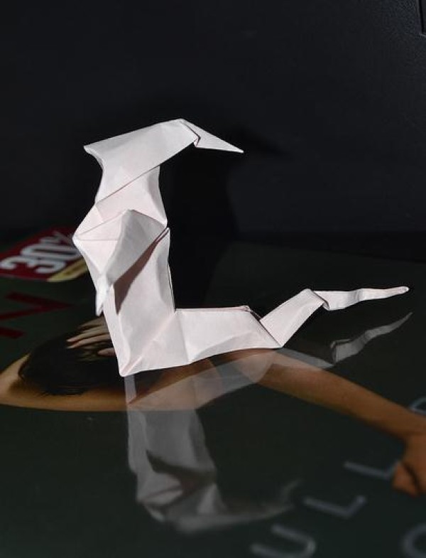 Origami Ghost Handmade Origami Tutorial—Manuel