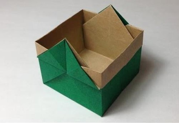 Practical origami storage box | Origami box handmade origami video tutorial