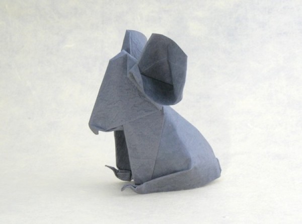 Handmade origami koala origami tutorial—Jozsef Zsebe