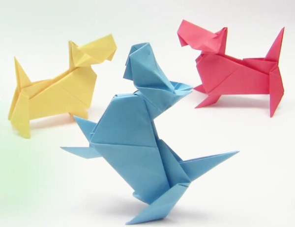 Origami Puppy Collection - Origami Scottish Terrier Handmade Tutorial