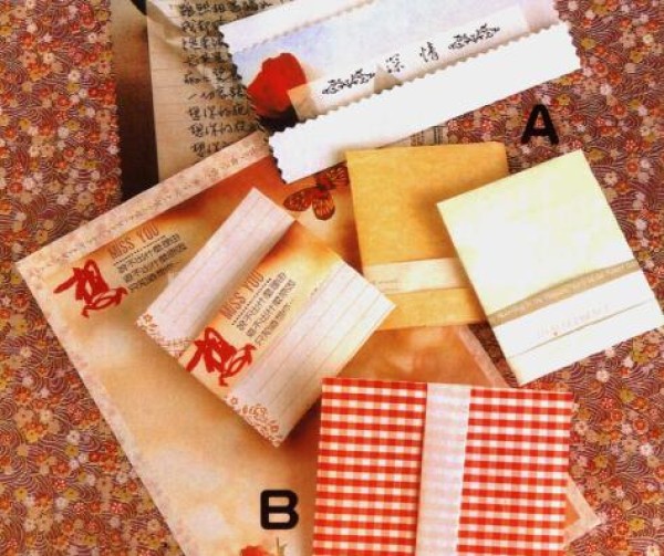 Tutorial on how to fold gift envelopes