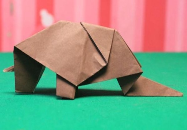 Childrens Origami Encyclopedia - Elephant Origami Video Tutorial