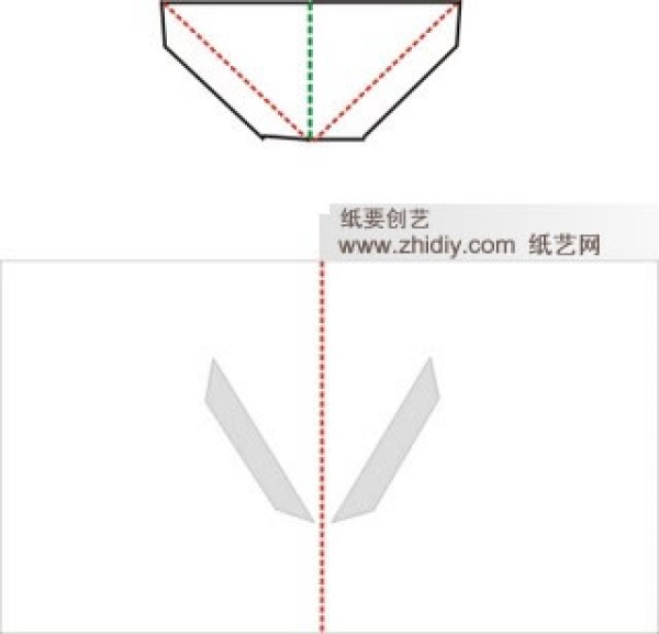 Basic tutorial on three-dimensional cards [6] V-shaped wings and slots