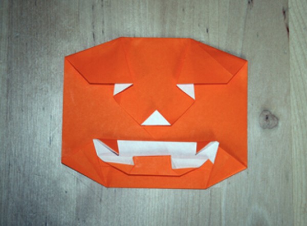 Halloween Jack-O-Lantern | Origami Video Tutorial for Halloween Pumpkin Lantern