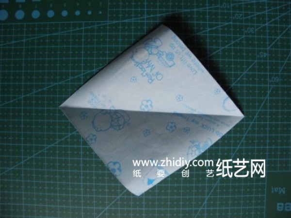 Simple origami bell tutorial