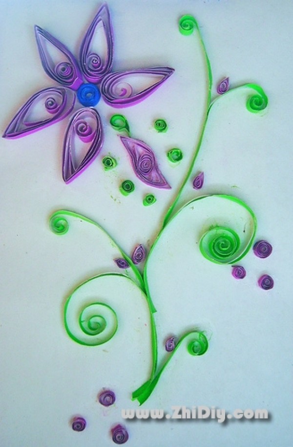 Appreciation of paper quilling works