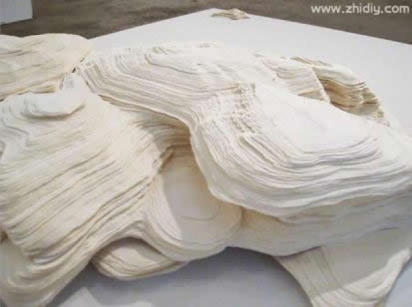 Noriko Ambe’s paper-cut paper sculptures—a geological wonder of paper art