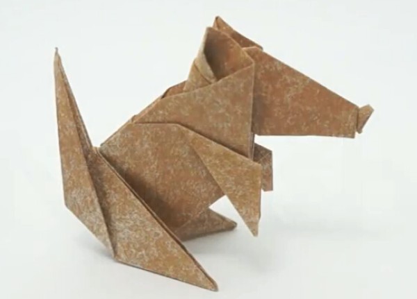 Origami Encyclopedia - Video Tutorial on Making Origami Mouse