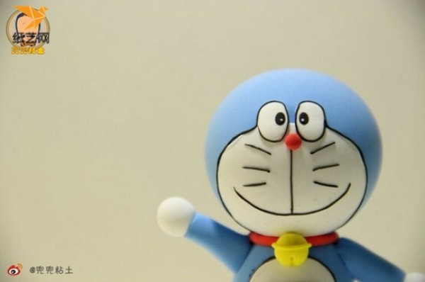 How to use polymer clay? Illustrated entry-level tutorial for making hand-made soft clay Doraemon for beginners