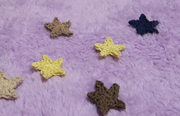 Crochet Christmas star video handmade DIY tutorial