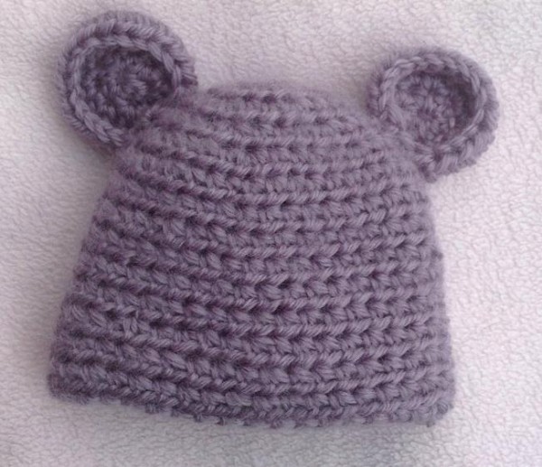 Crochet cute baby hat | Crochet tutorial for baby hat with ears