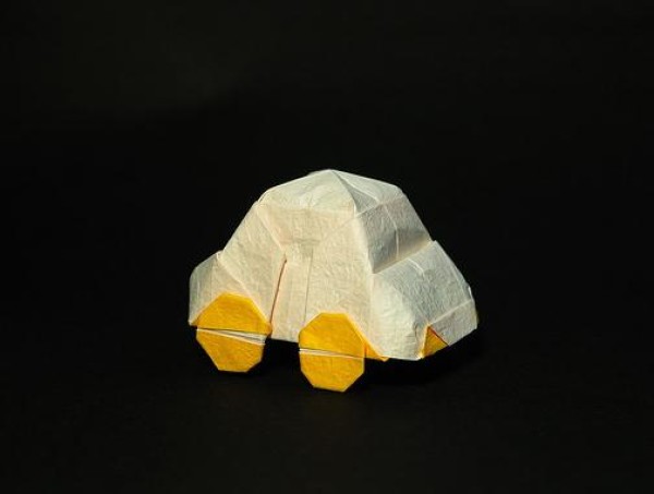 Volkswagen Beetle origami tutorial - Charles Esseltine