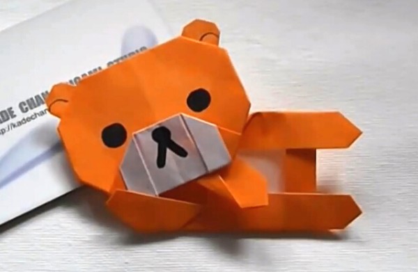 Origami Rilakkuma handmade origami video tutorial