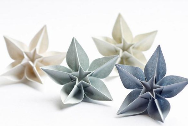 This National Day Origami Flower Complete Illustration Video Tutorial teaches you step by step how to fold carambola flowers.