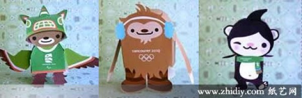 Papercraft: Vancouver 2010 Winter Olympics Mascot Download