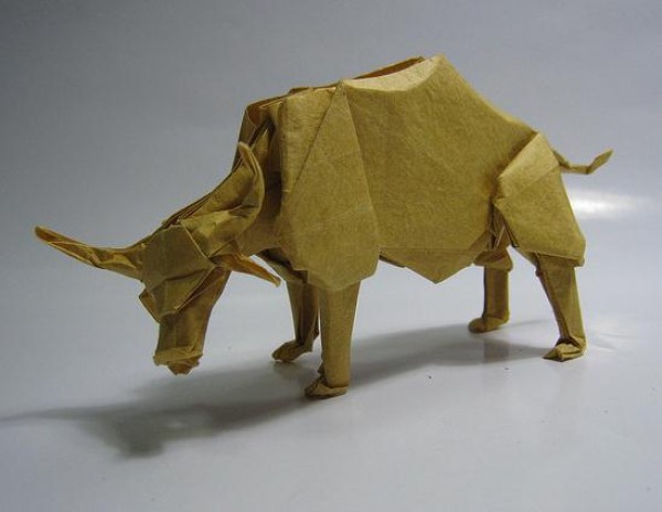 Origami Vietnamese Buffalo Origami Drawings Tutorial [Origami Drawings]