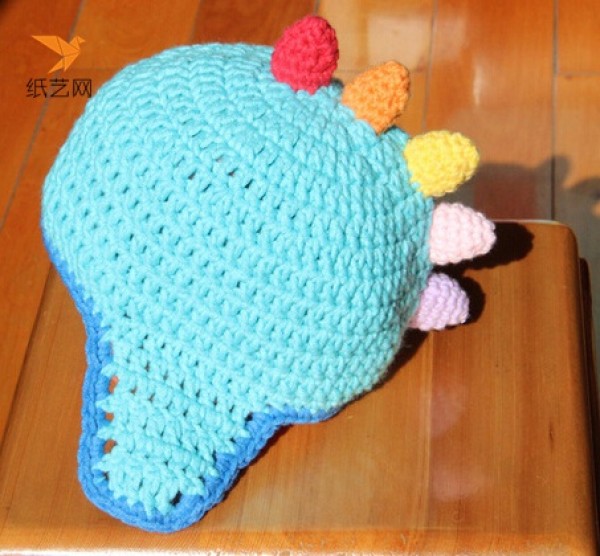 DIY Baby Dinosaur Hat Handmade Crochet Illustrated Tutorial