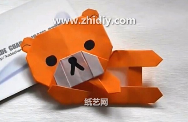 Origami Rilakkuma handmade origami video tutorial