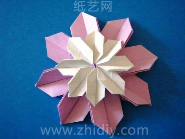 Module combination paper flower making tutorial