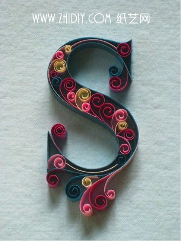 Sabeena Karnik’s quilled paper letter works