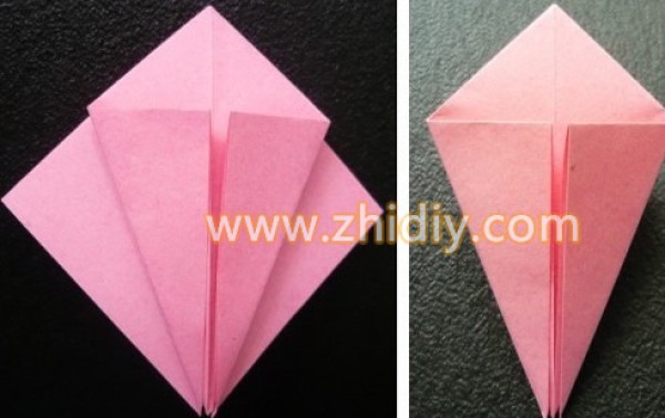 Star-shaped paper flower ball making tutorial