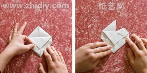 Simple Origami Heart Illustrated Tutorial