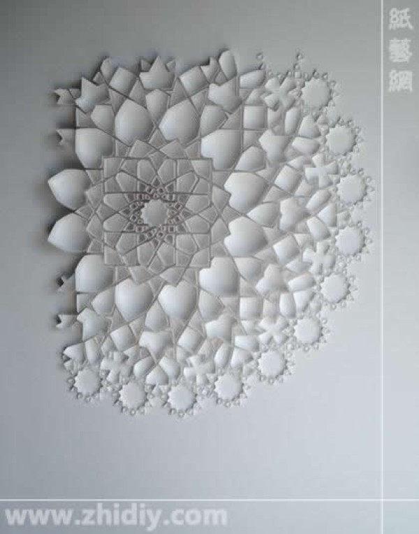 Paper sculpture art by Matt Slim