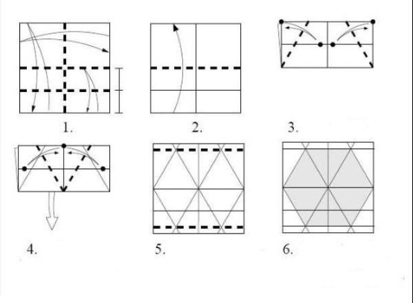 Origami Basics: How to Get Hexagonal Paper